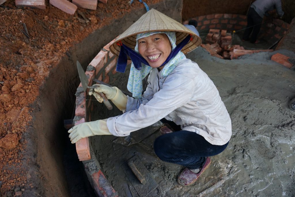Bio-digesters for rural Vietnamese farmers